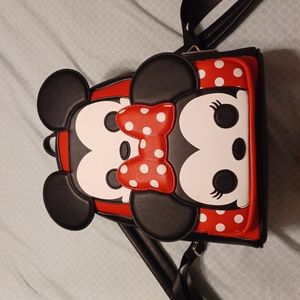 Mackey and Minnie loungefly mini backpack